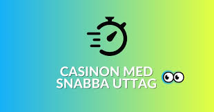 Casino med Snabba Uttag - Spela och Vinna Idag! Casino med Snabba Uttag - Spela och Vinna Idag!